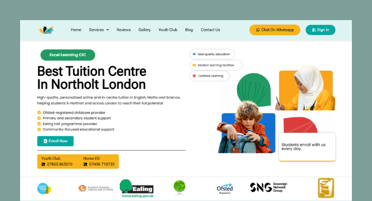 I will design a professional WordPress school or academy website