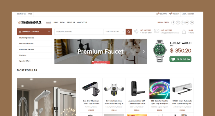 I will create a professional WordPress ecommerce online store